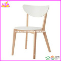 Chaise pour enfants en bois naturel (W08G059)